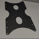 TV Mount Adapter Plate Bracket, Conversion Kit for VESA LCD LED up to 400x200mm, Suitable for Screens 32" to 55", Hardware Included, Black