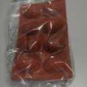 2Pcs 8-Cavity Silicone Easter Egg Molds, Egg Shaped Cake Pop Mold, Baking Supplies for Making Chocolate Jello Candy (Brick Red)