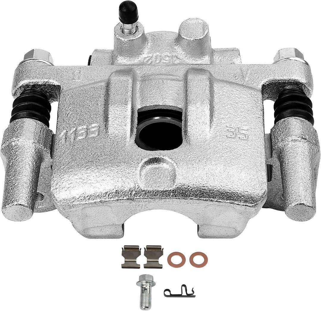 SCITOO 18B5039 Rear Left Disc Brake Caliper Assembly w/Bracket For Chrysler For 200/For Cirrus/For Sebring,For Dodge For Avenger/For Caliber,For Jeep For Compass/For Patriot,For Mitsubishi For Lancer