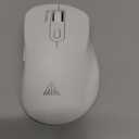 SOLAKAKA SM66 White Silent Wireless Mouse, Dual Mode(BT/2.4G) Computer Mouse for Laptop/PC/Mac