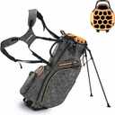 15-Way Golf Stand Bag, Lightweight & Full-Length Dividers,Rain Hood