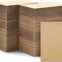200 Pack 5x7 Corrugated Cardboard Sheets for Mailers, Flat Packaging Inserts for Shipping, Mailing, Crafts, 2mm Thick