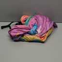 OUTREE Sensory Swing for Kids, Double Layer Therapy Hammock, Indoor Swing with 360 Swivel Hanger Kit and Adjustable Straps, Autism Sensory Product for Autism, ADHD (Unicorn Printed) (Light Pink)