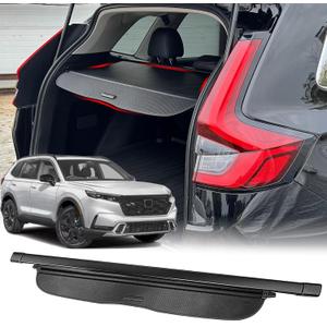 Cargo Cover for 2023 2024 2025 Honda CRV Accessories, (Carbon Fiber Texture) for Honda CRV 2023-2025 Accessories(Include Hybrid) Retractable Trunk Cover Shield Shade Privacy Screen for CR-V (for 2023-2025 Honda CRV)