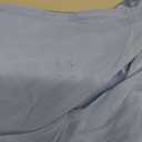 SOLY HUX Girl's Square Neck Long Sleeve Ruched Bodycon Mini Dress (Light Blue), 12 Years Old