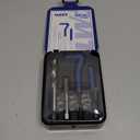 Orion Motor Tech Helicoil Thread Repair Kit, 3/8"-16 Thread Repair Tool Set with HSS Drill Bit & 15 Thread Inserts, SAE Thread Repair Installation Kit for Rethreading Internal Threads with Carry Case