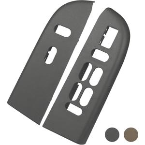 TQPONLY Door Window Switch Bezel,Front Driver and Passenger Side Compatible with 2003-2006 Ford Expedition Interior Accessories (Grey)