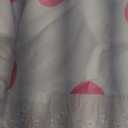 Women's Bo Peep Costume with Pink Bonnet Hat Polka Dot Dress Halloween Cosplay Outfit for Adult (X-Large)