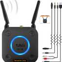 [Upgraded] 1Mii B06Pro Long Range Bluetooth Receiver, HiFi Wireless Audio Adapter, Bluetooth 5.1 Receiver with 3D Surround aptX HD Low Latency Optical RCA AUX 3.5mm Coaxial for Home Stereo System