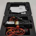 Flojet Macerator Pump 18555-000A - 12V DC Waste Pump for Camper/RV - Empties 40-Gal Tank in 5 Mins - 9 GPM Output - 3/4" Garden Hose Connection - Stainless Steel Grinder, Self-Priming, Remote Switch