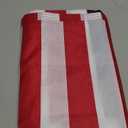 American Flag Pole Sleeve 2.5x4 Ft Banner Style-Embroidered Stars, Sewn Stripes, UV Protected, Heavy Duty Durable Nylon USA US Outdoor Indoor Flags (Pole NOT Included)