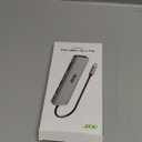 Acer USB C Hub, 7 in 1 Multi-Port Adapter for Laptop, 4K, HDMI Splitter with 2 USB A 3.1 & Type-C to HDMI Data Port, PD 100W Charging, SD Card Reader for Computer, Desktop, Space Grey