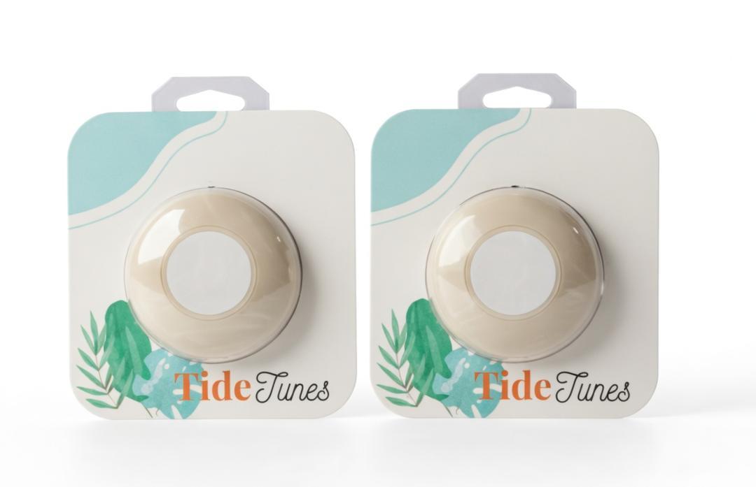 Seashell Bluetooth Speaker White 2 Pack