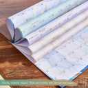 2 x Desk Calendar 2026 Large 17" x 12"- Jan 2026 to June 2027, Marble Design 18 Months Monthly Calendar, PP Cover Wall Calendar 2026 for Office, Classroom & Home