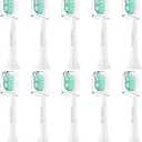 Guhiwuk Designed for Philips Sonicare Replacement Heads, Replacement Brush Heads Compatible with Phillips Sonicare Click-on Sonic Electric Toothbrush, 10 Pack