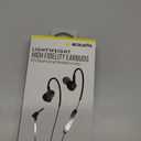 Acoustix High Fidelity Earbuds Lightweight Wired Headphones Mic IPX4 Splashproof