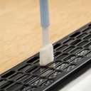 4 x Crevice Cleaning Brush,Hole Deep Detail Scrubber,Tiny Window Door Track Groove Gap Cleaning for Bottle Caps,Keyboard Scrub,Cleaner Tools with Thin Handles for Small Hole Corner Spaces 7Pcs/Set