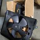 Silscvtt 2 Pcs Radiator Cooling Fan and A/C Condenser Fan Set HO3115155 Replacement for Honda CR-V 2010-2011