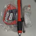 Hourleey Pressure Washer Gun, Red High Power Washer Gun with Replacement Wand Extension, 5 Nozzle Tips, M22 Fittings, 40 Inch, 5000 PSI