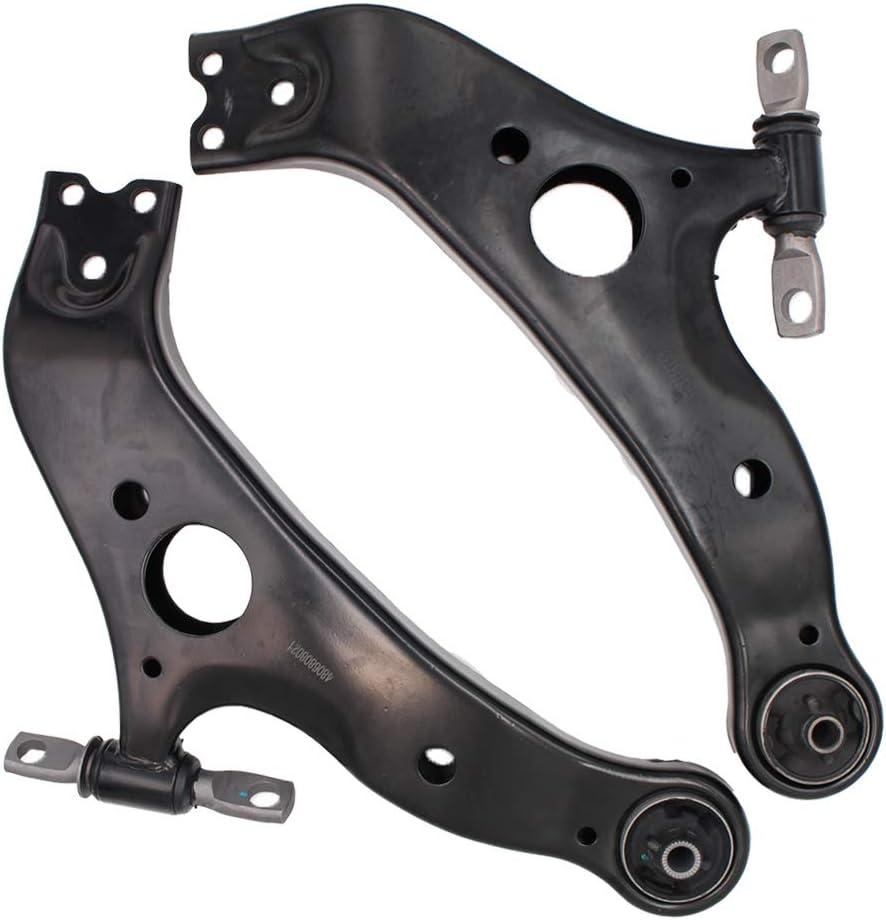 MACEL MS86169 MS86170 Front Lower Control Arm Suspension Kit Compatible with 2004 2005 2006 2007 2008 2009 2010 Toyota Sienna, Left & Right Side