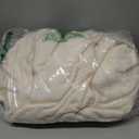 Snuggle Sac Cream Throw Blanket for Couch Bed Sofa 60x80 inches, Reversible Cream Blanket Microfiber Fluffy Fuzzy Cozy Knit Twin Blanket for Women Mothers Birthday Gifts