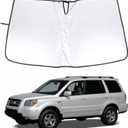 Front Windshield Sunshade for Honda Pilot 2003-2008 Accessories Windshield Sun shade Sun Visor UV Blocker Privacy Protector Custom Fit Sunscreen Heatshield Keep Your Car Cooler Resilient & Expeditious