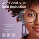 Gaoye Blue Light Blocking Glasses, Retro Round Eyewear Frame Anti Eyestrain Computer Glasses for Women Men (Tea Leopard/Transparent Lens)