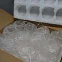 12Pcs Glass Cylinder Vase for Centerpieces 5 Inch Clear Flower Vases Bulk, Glass Hurricane Candle Holder Small Floral Vases for Table, Floating Candle Vase for Wedding Home Dcor