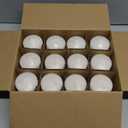 12 Pack Ivory 2x3 Inch Pillar Candles, 22 Hours Unscented Column Candles, Dripless Smokeless Unscented Candles for Home Weddings Restaurant Spa Church and Emergency