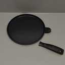 Alva Ceramic Nonstick Crepe Pan, 11 Inch Flat Griddle Pan for Crepes, Pancakes, Eggs & Tortillas, PFAS-Free Aluminum Frying Pan, Induction Compatible, Black