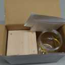 1 PCS Wood Carpenter Bee Trap for Outside - Best Bee Trap - Cube Style Nature Hanging Carpenter Bee Traps Plastic Jar Outdoor - Insect Traps