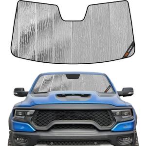 Pigenius Windshield Sun Shade for Ram 1500 2019-2024 with 5 inch Wide Sensor - AstraGuard