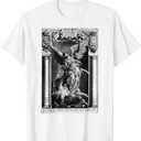 Saint Michael The Archangel Defeating Satan Christian T-Shirt, Size 3X