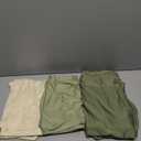 VitalCozy Set of 3 Wedding Arch Cover 4/5/6 ft Fabric Arch Backdrop Cover Double Sided Fitted Spandex for Baby Shower Birthday Party Decoration, Frame Not Included(Green Series)