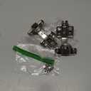 2 Pcs 135 Cabinet Hinges with Srews, Premium Lazy Susan Hardware, Full Overlay Concealed for Corner Kitchen Cabinet Hinges. Corner Cabinet Hinge for Cupboard Folded, Folding Door