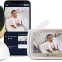 Motorola Nursery VM85 Video Baby Monitor WiFi Camera, Mood Light, HD, 1000ft Range, 2-Way Audio, Pan/Tilt/Zoom, Temp, Lullabies, Night Vision