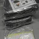 4 Pack Acoustic Panels, 48 x 24 x 2" Sound Proof Foam High Density Studio Wedge Tiles Fire Resistant Acoustic Panels for Home,Office, Recording Room, Studio (Black-4 Pack)