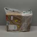 Furnulem Tall 5 Drawers Dresser, Vertical Storage Tower Fabric Dresser for Bedroom, Hallway, Entryway, Nursery, Closet Organizer, Nightstand Bedside Table Furniture, Sturdy Steel Frame, Wood Top