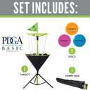 Franklin Sports Disc Golf Baskets - Portable Disc Golf Target with Chains Included - Disc Golf Basket Stand Equipment for Hole + Course Creation, One Size