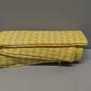 Kevin Textile Outdoor Waterproof Throw Pillow Covers Pack of 2 Weaving Texture Water Resistant Outside Decorative Cushion Covers for Garden Patio Tent Balcony Bench Couch Sofa 18x18 Inch, Yellow