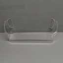 BestParts 240323002 Refrigerator Door Bin Shelf Replacement for Frigidaire or Electrolux, Bottom 2 Shelves on Refrigerator Side, Single Unit, Clear, Replaces PS429725, AP2115742, AH429725