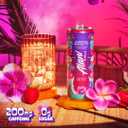 Alani Nu HAWAIIAN SHAVED ICE, Sugar Free, Low Calorie Energy Drinks, 200mg Caffeine, Biotin, B Vitamins, Zero Sugar, 10 Calories, 12 Fl Oz Cans, 12 Pack (EXP 12/01/26)