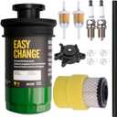 AUC13705 Home Maintenance Service Kit  Compatible with JD E120, E130, E150, S120, S130 & 100 Series Lawn & Garden Tractors (With engine oil included)