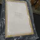 3D Textured Framed Neutral Abstract Wall Art for Bedroom, 3 Piece Modern Artwork for Walls, Minimalist White and Brown Geometric Wall Paintings for Living Room, Dining Room, Lounge Wall Decor 16x24 In (Bold Reliefs)