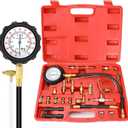 BETOOLL 0-140PSI Fuel Injector Injection Pump Pressure Tester Gauge Kit Car Tools (Master)
