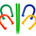 Plastic Horseshoe Game