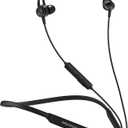 MORMOQUE G5 Neckband Bluetooth Headphones,with Microphone Wireless Earphone,HiFi Deep Bass Earbuds,Magnetic Metal Headset,IPX5 Sweatproof 36Hrs Playtime for Sports Music Phone Call
