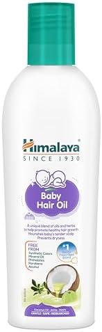 Pack of 2, Himalaya Baby Hair Oil, 100ml