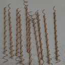 10Pack Electroculture Plant Stakes, 12" Electroculture Copper Gardening Antenna, Copper Coil Plant Stakes for Garden,Garden Stakes for Plants Fruits Vegetables Growth,Eco-Friendly,High-Yield