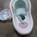 Fisher-Price Baby to Toddler Bath 4-in-1 Sling 'N Seat Tub with Removable Infant Support and 2 Toys, Pacific Pebble